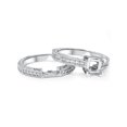 thumbnail image 3 of 1/2ct Princess Cut Diamond Engagement Ring Setting 14K, 3 of 4