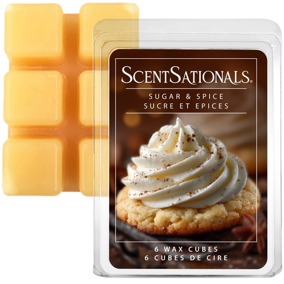 Cubes de cire parfumée ScentSationals - Sugar & Spice