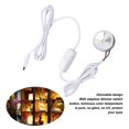 thumbnail image 4 of Dimmable LED Mini Spotlight Jewelry Showcase Display Lights, 2Pcs Dimmable Spotlight USB 5V Stepless Brightness Dimming LED Mini Spot Light with 6.6ft Cable for Display Cabinets, 4 of 7