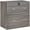 Grey, variant on Vinsetto Filing Cabinet with Drawers, File Cabinet with Lock Espresso