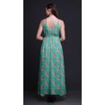 thumbnail image 2 of Bimba Floral Dames Longue Robe à Imprimé Floral Spaghetti Sangle V Cou Maxi Plage Wear-XXX-Large, 2 of 4