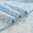 thumbnail image 3 of Mainstays Cozy Throw Blue Floral, 3 of 8