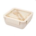 thumbnail image 1 of EastVita Bento Box For Office, Leak Proof Sealed Lunch Dinner Containers, Reusable Lunch Box With Compartments, Microwave Safe (Chopsticks And Spoon Included), 1 of 8