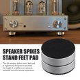 thumbnail image 4 of 4Pcs Aluminum Alloy Shock-Absorbing Foot Studs, Sound System Foot Pads, 3-Point Steel Ball Support Amplifier Base Feet,A, 4 of 8