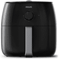 thumbnail image 1 of (Manufacturer Refurbished) Philips HD9630 Twin TurboStar XXL Analog Air Fryer 1.4kg (Black), 1 of 5