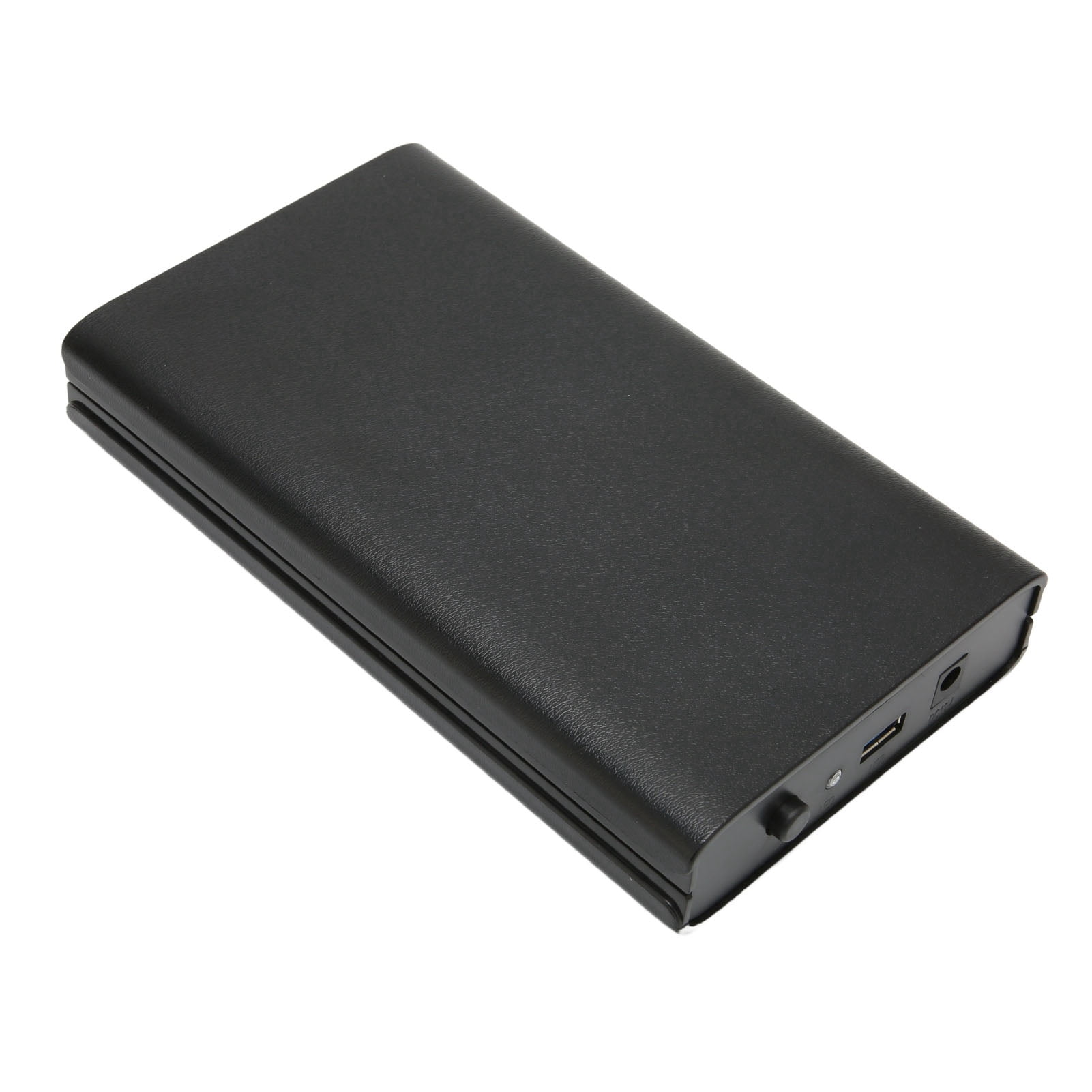 External Hard Drive, 3.5in 2.5in USB3.0 To SATAHDD Enclosure 110-240V ABS Plastic  For Data For Laptop US Plug