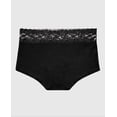 thumbnail image 5 of Boyshort Panty in Tuxedo Black, 5 of 5