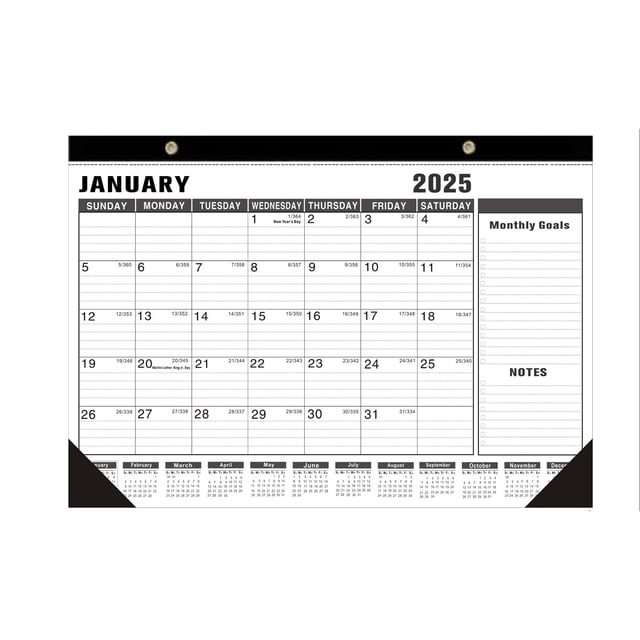 2025 Monthly Desk Pad Calendar Large 21 34 X 17 Desk Pad Calendars