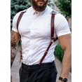 thumbnail image 1 of MesaSe Harnais de Contention en Cuir pour Hommes Marron, 1 of 8
