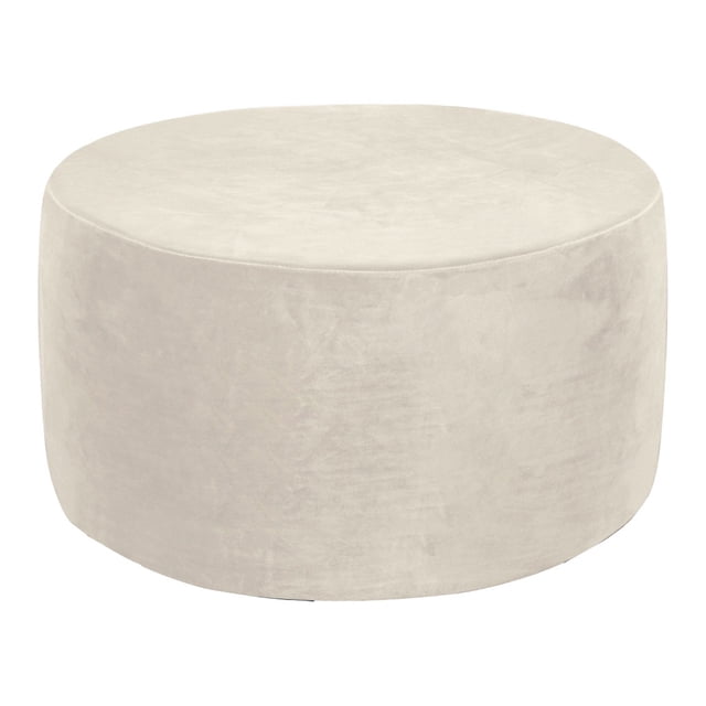 ZheElen Plush Non Slip And Easy To Clean Velvet Ottoman Slipcovers For Folding Storage Stool Applicable Size Beige