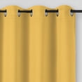 thumbnail image 2 of Safdie & Co. Rideau Noir Total 54X84L Moutarde, 2 of 2