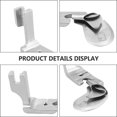 thumbnail image 4 of Weiweiguan Sewing Machine Binding Attachment Folder Stainless Steel Presser Foot Replacement Accessory, 4 of 7