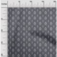 thumbnail image 1 of oneOone Cotton Poplin Fabric Leaves & Floral Block Decor Fabric Printed BTY 56 Inch Wide, 1 of 4