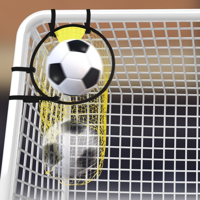 UPOUART 2Pcs Soccer Goal Net for Football Training with Strap Installation and Vibrant Assorted Colors