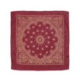 thumbnail image 1 of CTM® Metallic Gold Paisley Print Bandana, 1 of 1