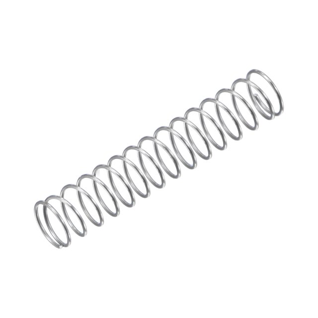 Unique Bargains 4mmx0.3mmx20mm 304 Stainless Steel Compression Spring 2N Load Capacity, 15pcs