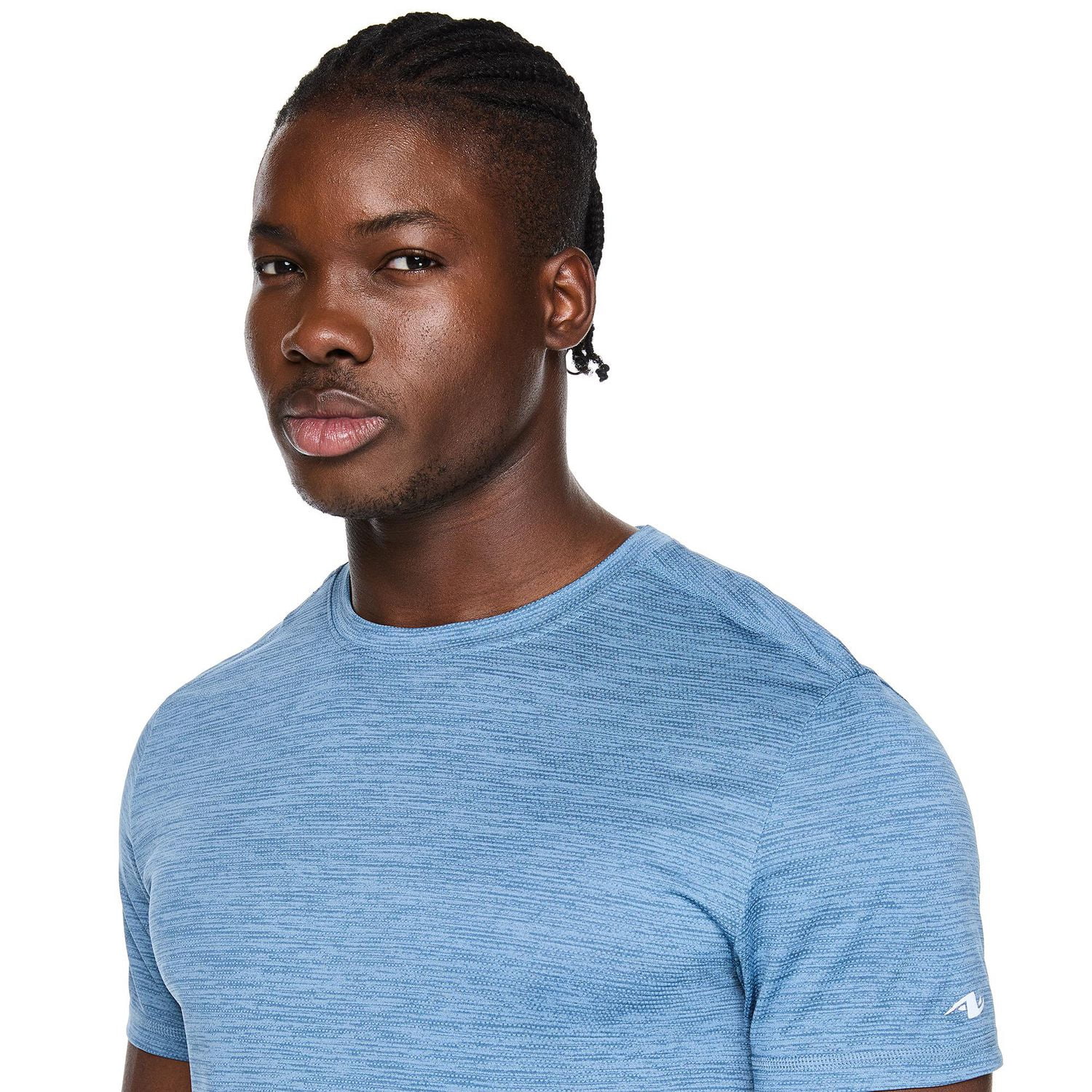 T-shirt à manches courtes et coupe étroite Athletic Works pour hommes