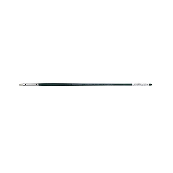 Grumbacher Gainsborough Bright Oil and Acrylic Brush, Hog Bristle, Size 2 (1271B.2)
