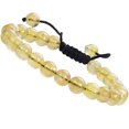 thumbnail image 1 of Massive Perles Naturel Pouvoir de Guérison Perles de Cristal Unisexe Bracelets en Macramé Réglables 8mm - Style38, 1 of 1