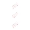thumbnail image 4 of relayinert 10pcs/set Easy To Buckle Strap With Multi-Color Clasp Belt Buckles High Compatibility ABS Release Buckle Hook Buckle white 3Set, 4 of 6