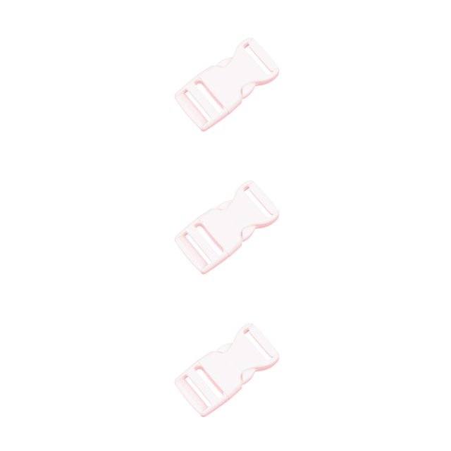 ZheElen 10pcs/set High Compatibility Buckle Strap For Convenient And Secure Fastening ABS Clasp Belt Buckles Release Buckle white 3Set
