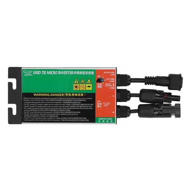 Micro Onduleur Solaire, Réseau Cravate Micro Onduleur Pure Onde Sinusoïdale Onduleur Alimentations d'Énergie Alternative Construction Robuste