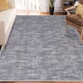 thumbnail image 1 of Tapis Uni Moderne 5 X 7 Pi, Tapis Lavable Antidérapant à Poils Courts pour Salon et Chambre, 1 of 9