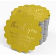 thumbnail image 4 of Inkdotpot Étiquettes Suspendues en Papier Feuille d'Or Merci Bébé/ Fête Prénuptiale Étiquettes de Faveur 100 Pcs, 4 of 7
