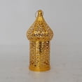 thumbnail image 3 of B Home Decor Iron Gold-Plated Lantern Stand – Decorative Candle Holder For Table, Mantel, And Festive Settings, Medium, 3 of 5