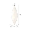 thumbnail image 3 of Vickerman M183111M 8 Po. Ornement Tourbillon Blanc Mat 6 par Sac, 3 of 3