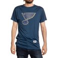 thumbnail image 1 of Blues de St. Louis Maillot Dermoprotecteur à Manches Courtes - Logo Usé, 1 of 3