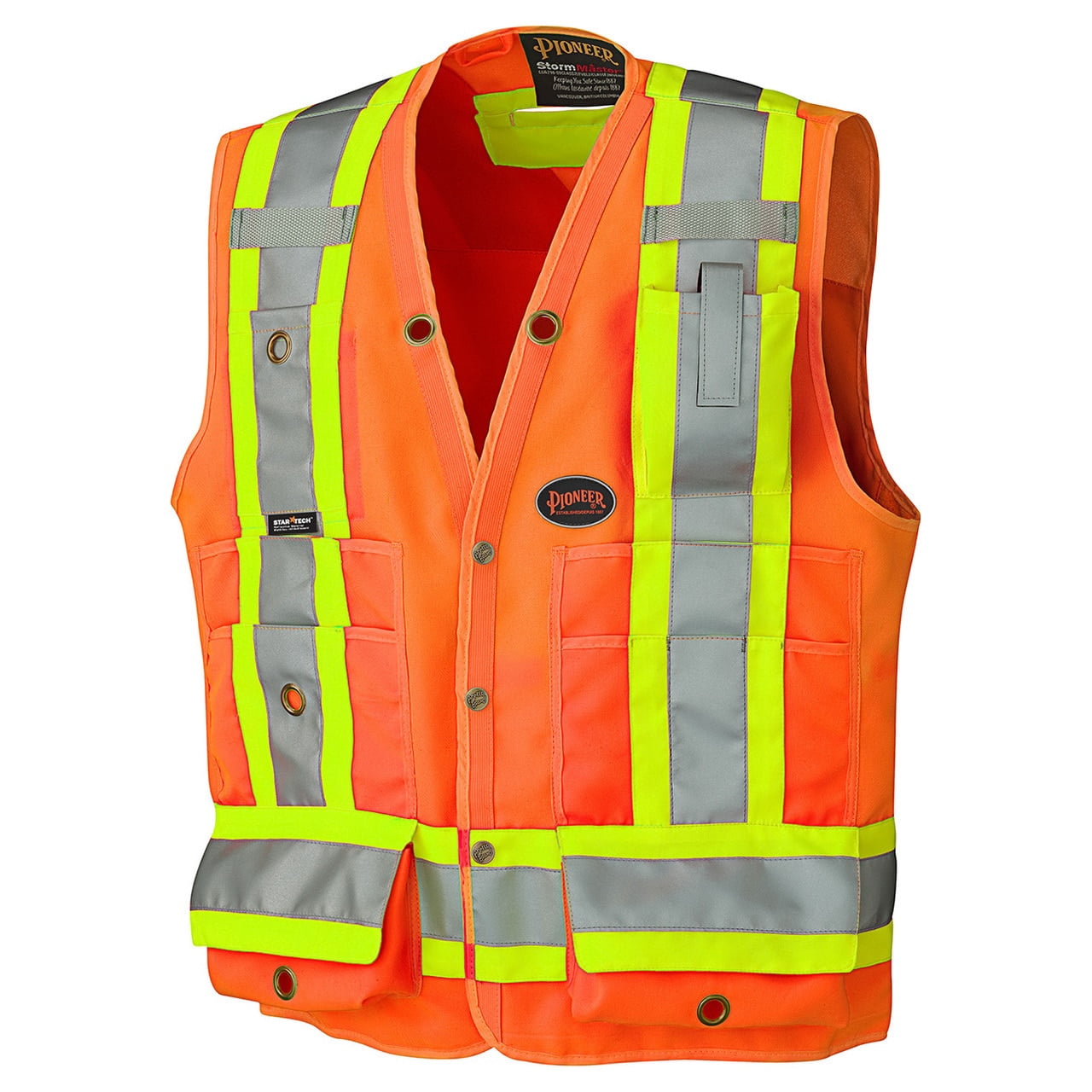 6692 Gilet de Sécurité Haute Visibilité pour Géomètre