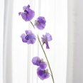 thumbnail image 2 of Simulation Pea Blossom Decorative Flower Fake Flower Ornament Home Adornment Purple, 2 of 8