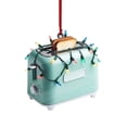 thumbnail image 2 of Todaioua Toaster Christmas Ornament, Christmas Tree Decor, Kitchen Toaster Ornament, Bread Maker Christmas Ornament Gift, Bakery Ornament Gift for Tree Holidays Party Car Home Decor, 2 of 9
