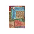 thumbnail image 1 of KANTHA SILK THROW BLANKET 50"X70", 1 of 1