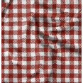 thumbnail image 1 of Soimoi Georgette Viscose Fabric Gingham Check Printed Fabric 1 Yard 42 Inch Wide, 1 of 5