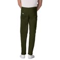 thumbnail image 4 of Adar Uniforms Unisex Natural-Rise Drawstring Tapered Leg Pants Petite, 4 of 6