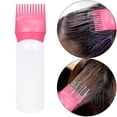 thumbnail image 4 of Milaget 120ml Comb Bottle Hair Coloring Dyeing Dispensing Container with Graduated Scale Pink, 4 of 9