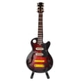 thumbnail image 1 of Modèle de Guitare Électrique, Guitare Artisanale Tilia Miniature Modèle de Guitare en Bois Modèle d'Instrument Qualité Inégalée, 1 of 9