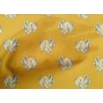 thumbnail image 4 of oneOone Organic Cotton Voile Fabric Rabbit Block Print Fabric By The Yard 42 Inch Wide, 4 of 4