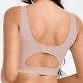 thumbnail image 4 of Seamless Comfort Bras for Solid Color T Shirt Wear with Smooth Back Design Everyday Support Everyday Back Smoothing Full Coverage Wireless bra, 4 of 4