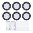 thumbnail image 2 of Under Cabinets Puck Light, Timer Function LED Puck Light With RGB For Closet, 2 of 8