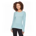 thumbnail image 1 of Athletic Works Women's Long Sleeve Seamless Tee, 1 of 6