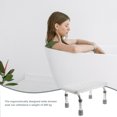 thumbnail image 3 of Mobutofu 1Pcs Adjustable Shower Chair for Seniors Plastic Non-slip for Adults, 3 of 7