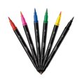 thumbnail image 4 of BIC Intensity Dual-Tip Colouring Felt Pens, (0.7 mm) Fine Tip and Flexible Brush in Assorted colours, 4 of 6