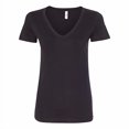 thumbnail image 2 of Next Level Womens Ideal V, M, Black, 2 of 4