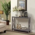 thumbnail image 4 of Pemberly Row Table Console Gris, 4 of 5