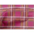 thumbnail image 4 of oneOone Cotton Poplin Fabric Tartan Check Printed Fabric 1 Yard 56 Inch Wide, 4 of 4