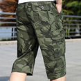 thumbnail image 4 of cllios Mens Cargo Shorts Plus Size Multi Pockets Shorts Work Military Shorts Summer Camping Cargo Shorts, 4 of 5