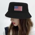 thumbnail image 1 of Flag Hat Costume Topper Print Bucket Hats Independence Day Keepsake Decoration Gift, 1 of 6